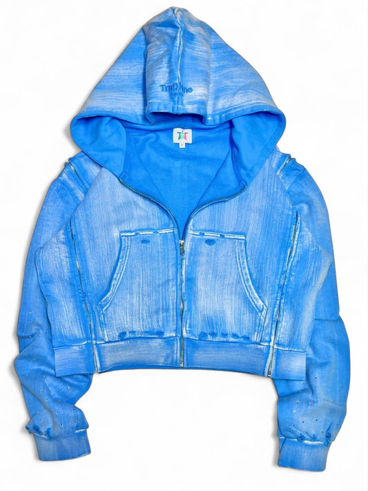 Blue Interchangeable Zipup