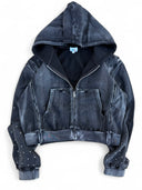 Black Interchangeable Zipup