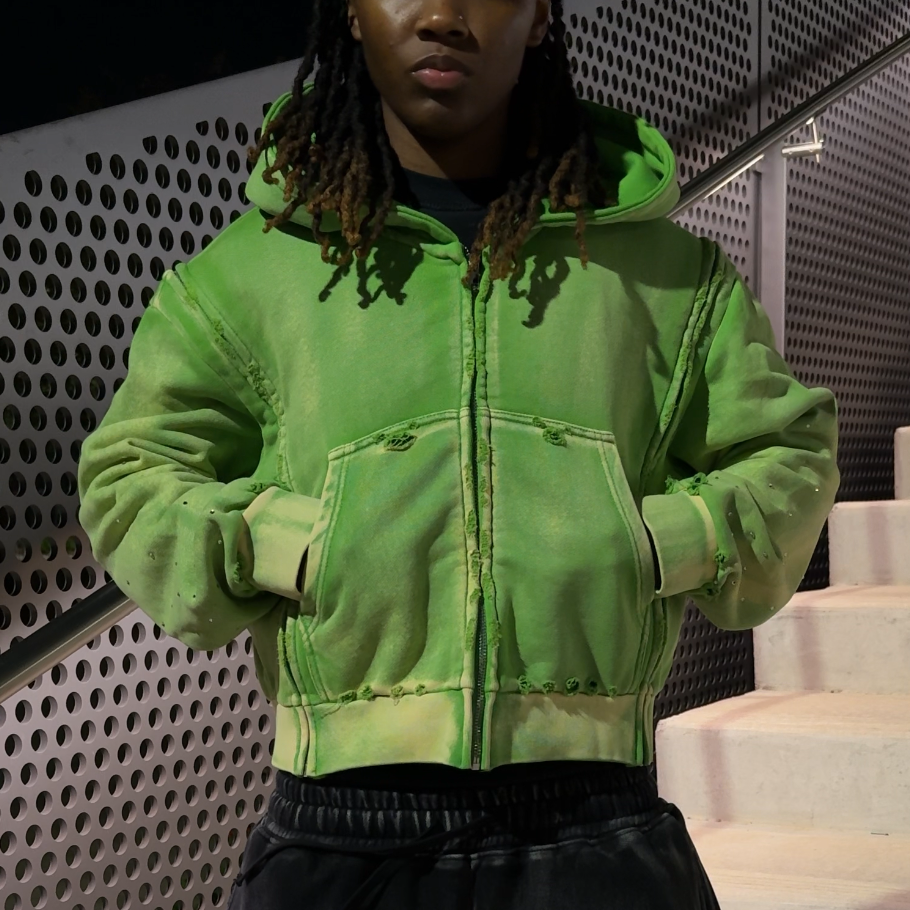 Green Interchangeable Zipup