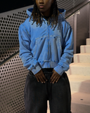 Blue Interchangeable Zipup