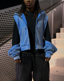 Blue Interchangeable Zipup