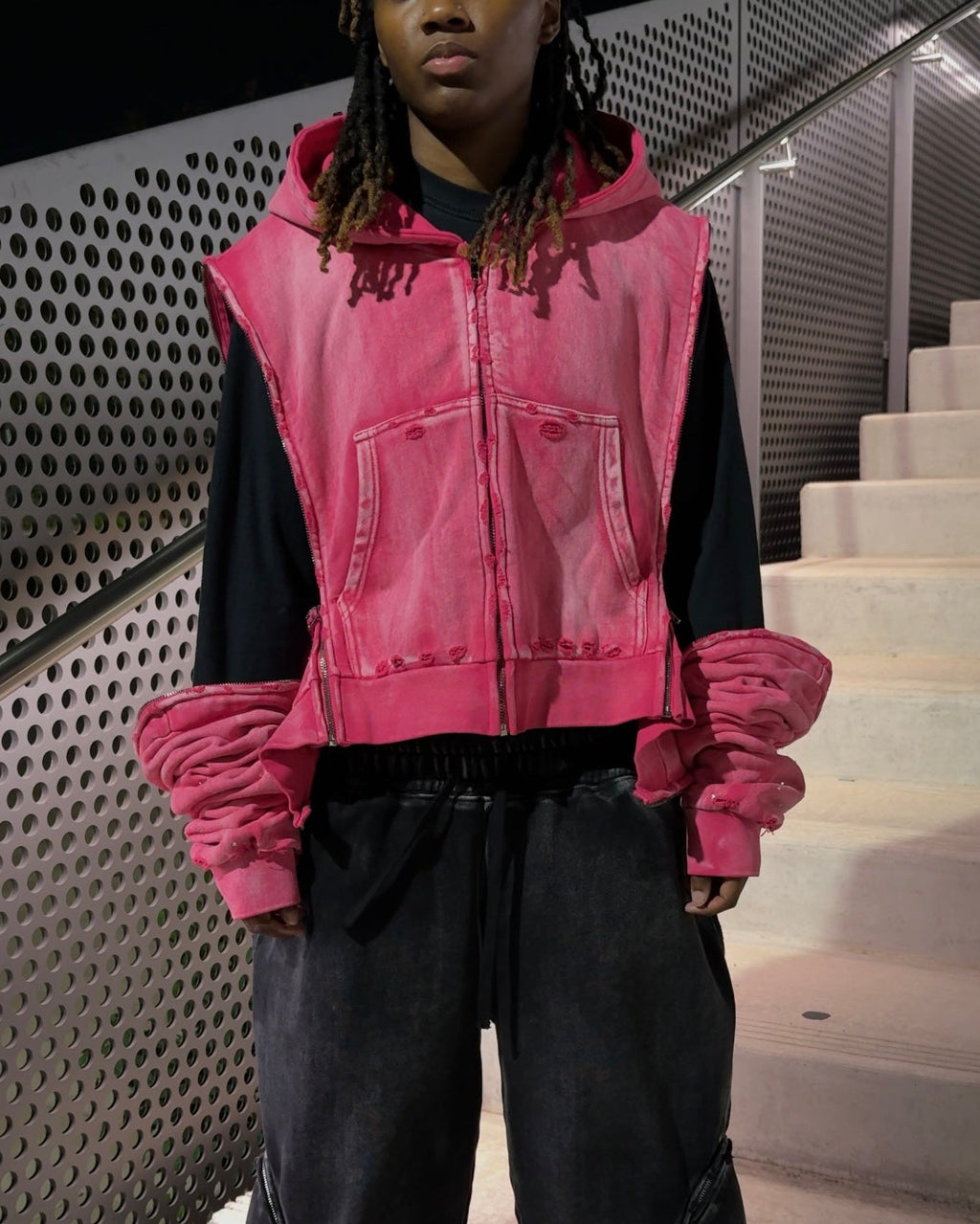 Pink Interchangeable Zipup