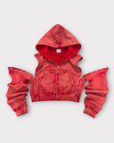 Red Interchangeable Zipup