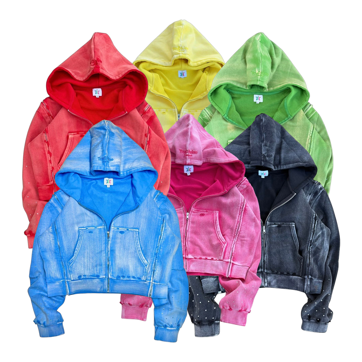 Interchangeable zipup ( bundle)
