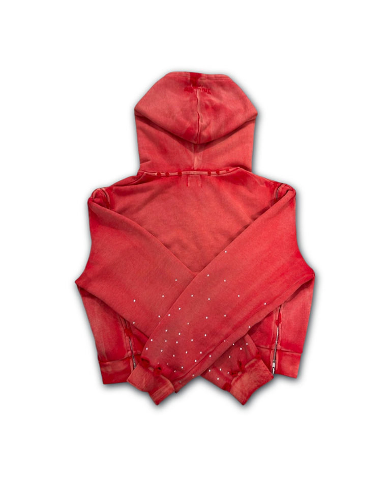 Red Interchangeable Zipup