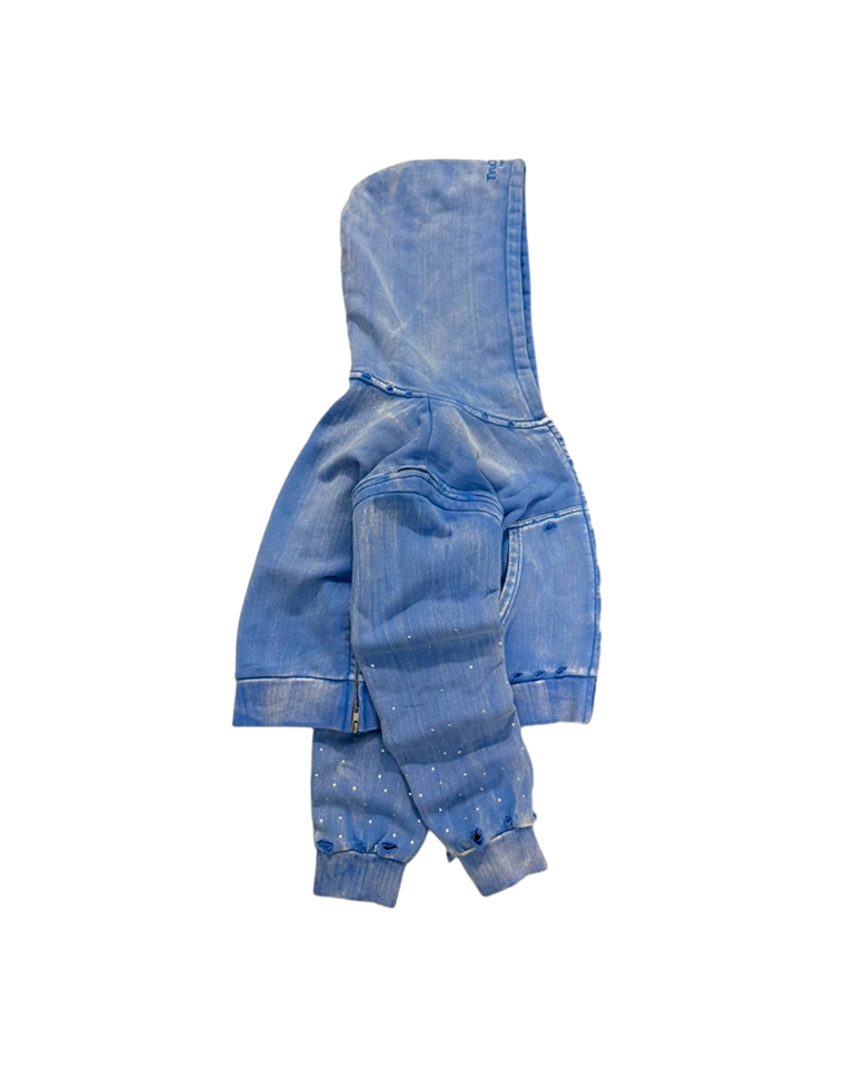 Blue Interchangeable Zipup