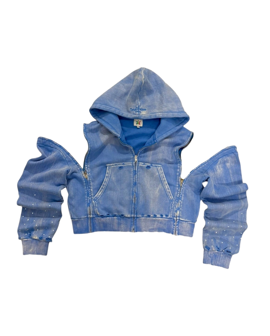 Blue Interchangeable Zipup