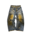 Safari denim (leopard print)