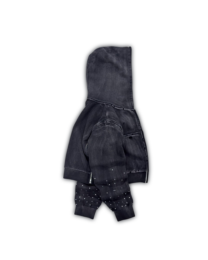 Black Interchangeable Zipup