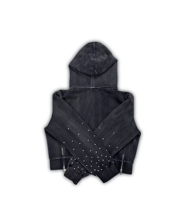 Black Interchangeable Zipup