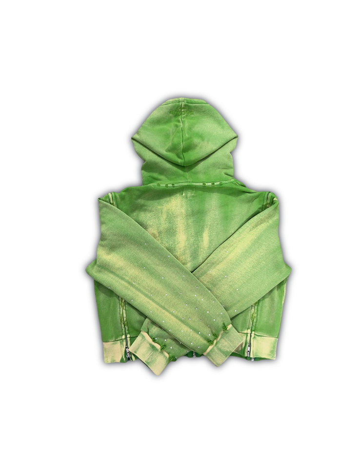 Green Interchangeable Zipup
